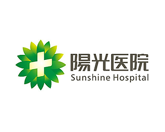 大连阳光医院标志设计
